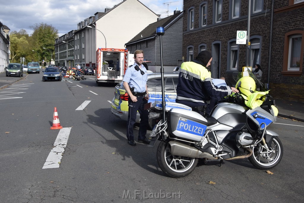 VU Krad PKW Koeln Duennwald Berlinerstr P007.JPG - Miklos Laubert